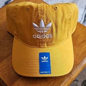 adidas Adult Gold  Trefoil Baseball Cap New One Size